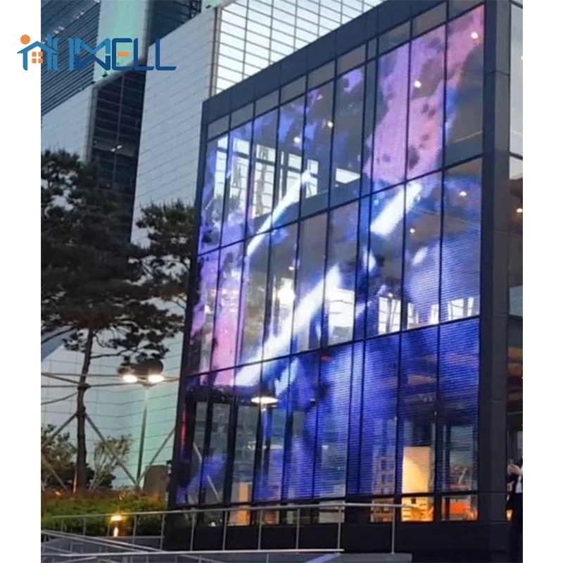 Transparent LED Display Glass Screen Indoor/Outdoor Advertising Video Wall Panel