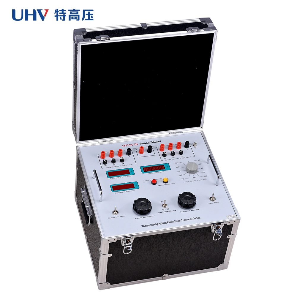 Htyx-III China Manufacturer 3 Phase AC Power Integrated Digital Phase Shifter Tester Best Price