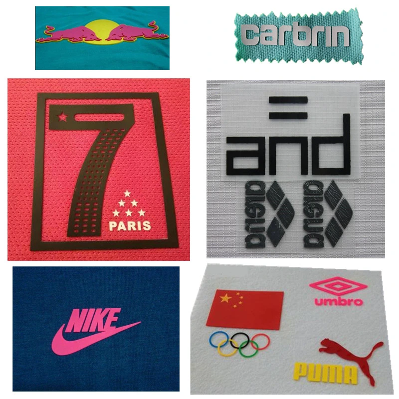 3D Fabric Logo Label Embossing Machine Silicone Heat Transfer Label Printing Machine