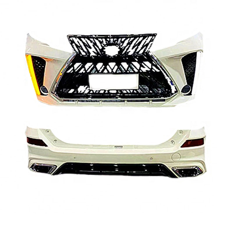 Dongsui Auto Factory 4X4 Pickup Truck Front Bumper Facelift Wide Conversion Body Kit for Toyota Rush Upgrade to Lexus