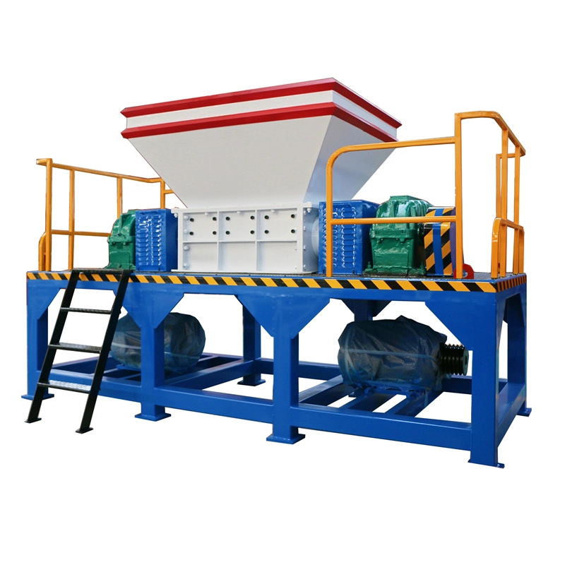 Tire and Rubber Crushing Shredder Machine