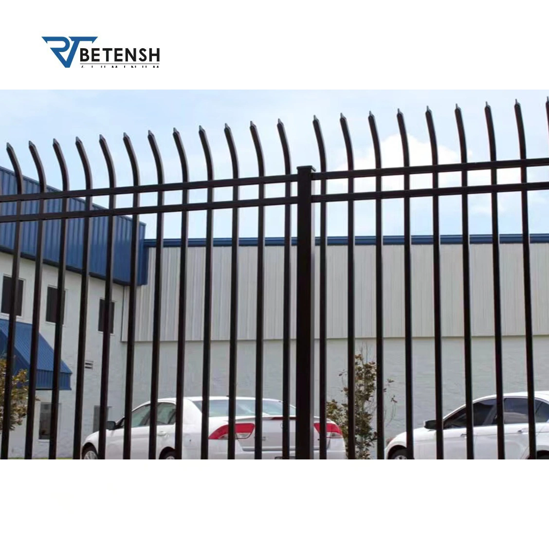 Private Security Fence Alloy Aluminum Metal Outdoor Decoration