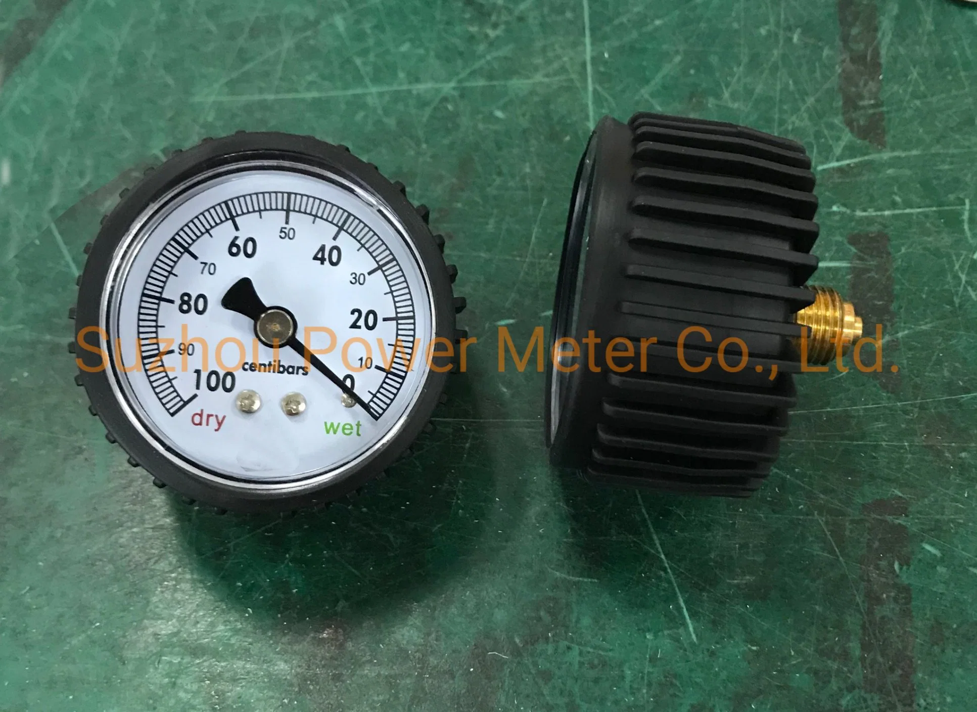 50mm Plastic General -100 Centibars Vacuum Gauge