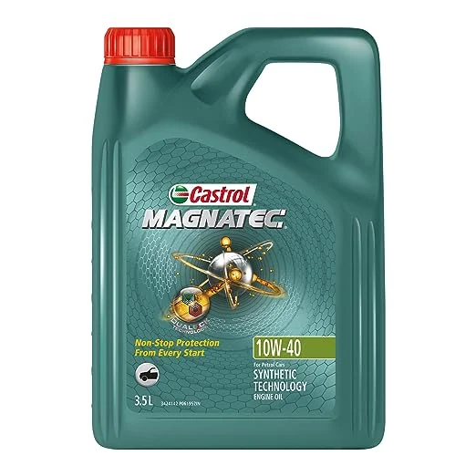 A Castrol Magnatec 10W-40 Part-Synthetic Óleo do Motor para automóveis a gasolina 3.5L no preço de venda por grosso.