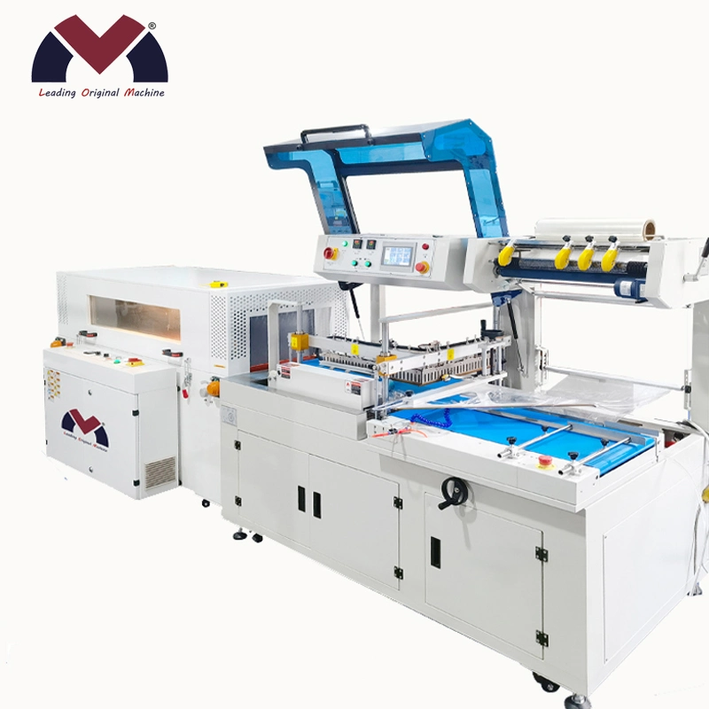 Transparent Film Packaging Machine Heat Shrink Sealing and Cutting Machine Packaging Box Over The Film Machine Small Automatic Heat Shrink Machine
