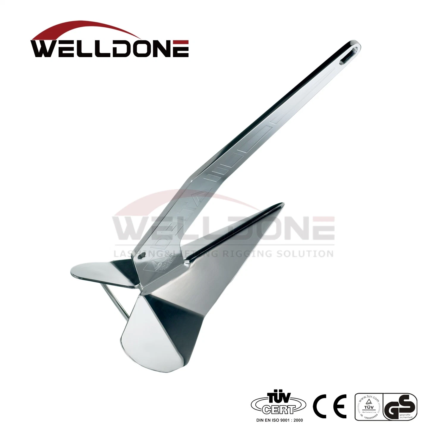 Stainless Steel Delta Anchor SS316 HDG Delta Anchor for Boat