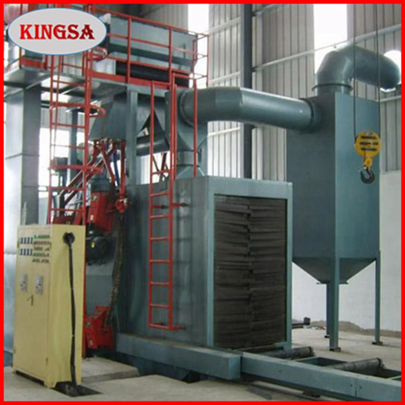 Sheet Metal Cleaning Rust Remove Q32 Shot Blasting Machine