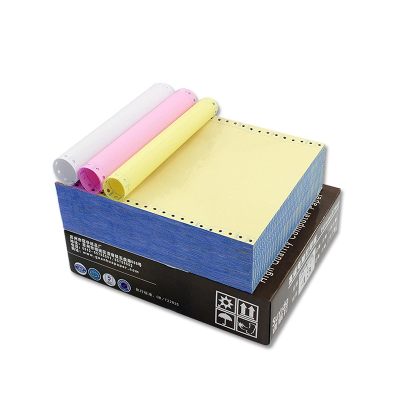 Premium Quality Blue Image Virgin Wood Pulp Carbonless Paper