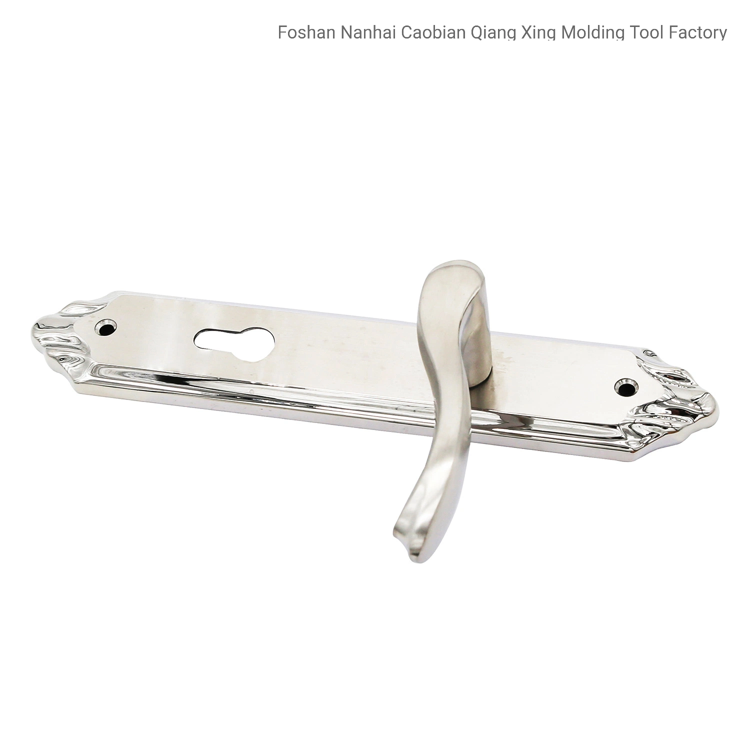 304 Stainless Steel Hollow Door Handle on Plate (KTG-8503-018)