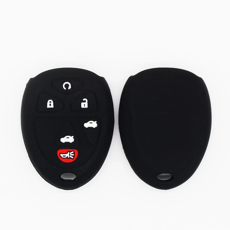 6 Buttons Silicone Key Case for Chevrolet Car