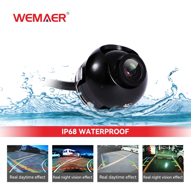 Wemaer Back Up Rückansicht Auto Kamera Parkplatz Guidline Universal Rückansicht Reverse Car Camera für Audi Mercedes Toyota