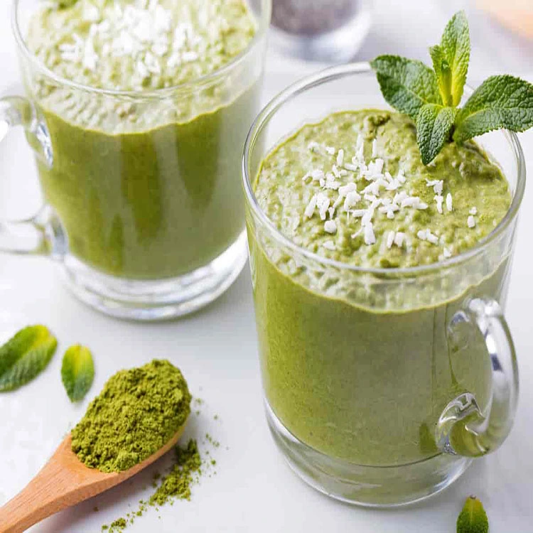 Gran fragancia Te Matcha de alta calidad para la salud beneficios sabor Maracuyá de buena calidad Matcha