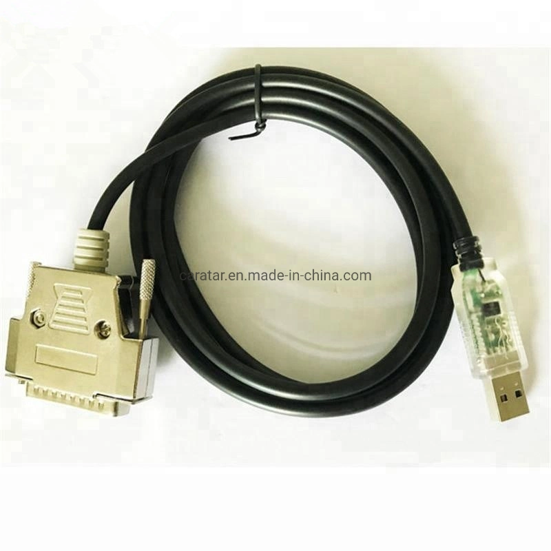 Cable adaptador USB a RS232, cable de programación para controles CNC, conector macho de 25 pines USB a puerto paralelo dB25 de 25 pines