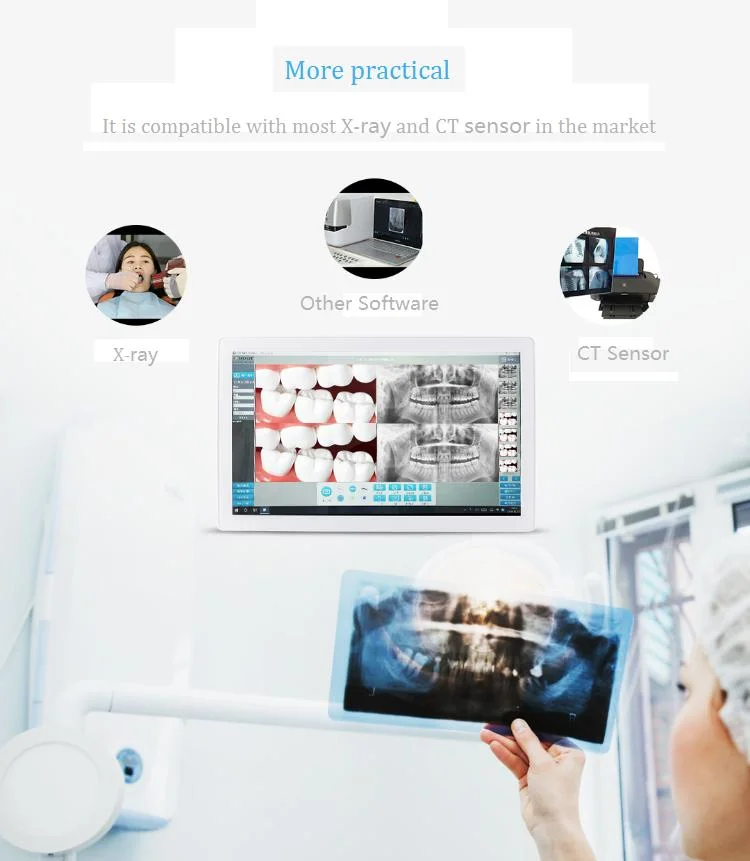 L'équipement dentaire Ordinateur à écran tactile capacitif intraoral Caméra HD
