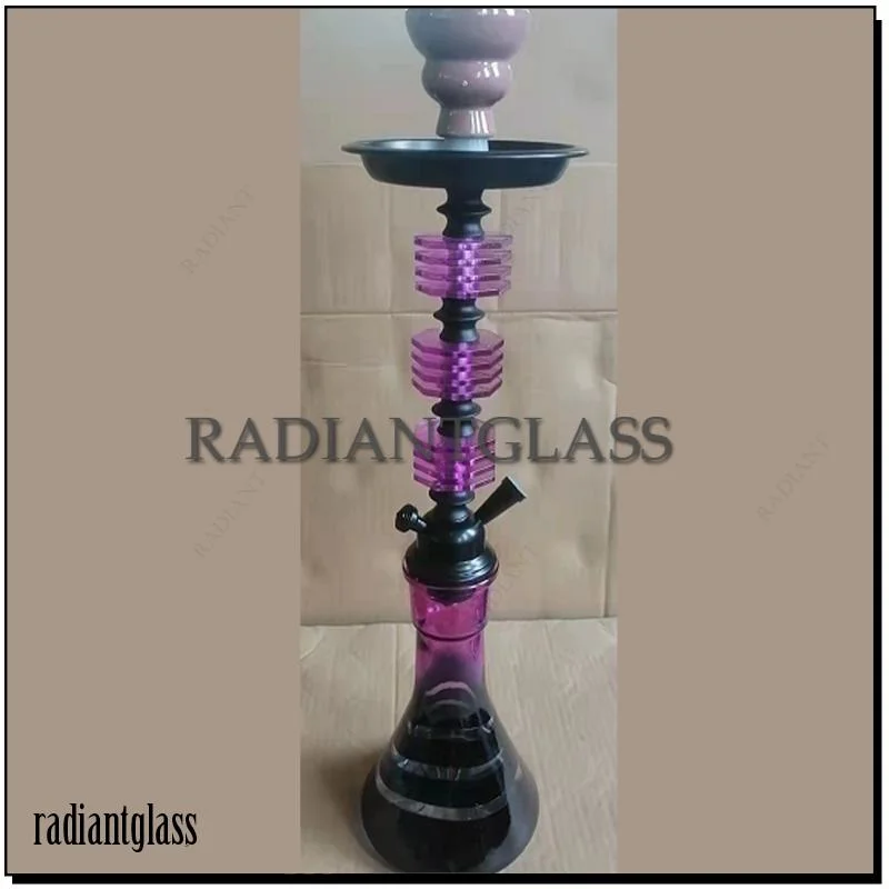 China Wholesale/Supplier Cheap Multi-Color Shisha Hookah Cristal Tubo Tubo de agua Hookah Set