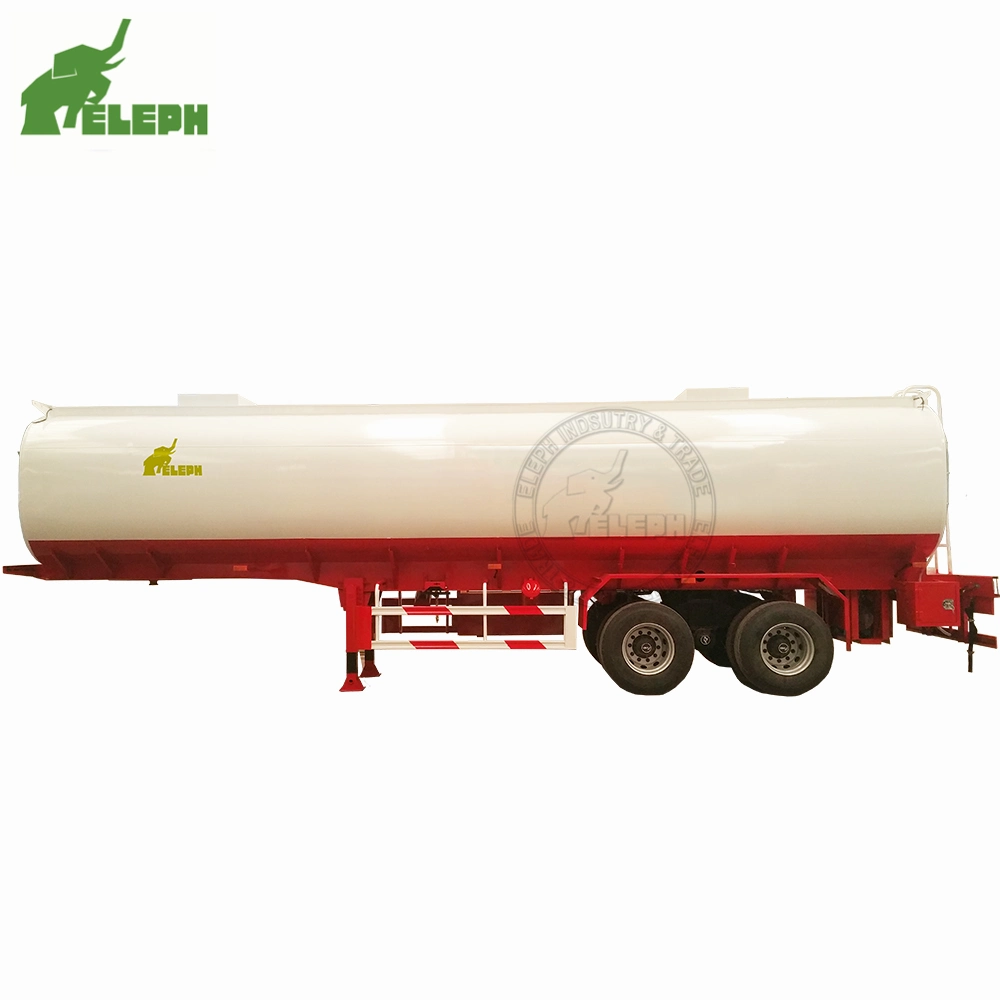 Tanker Trailer 2 Axle 35000liters 40000 Liters Diesel Gasoline Storage Tank Trailer Fuel Tanker Trailer