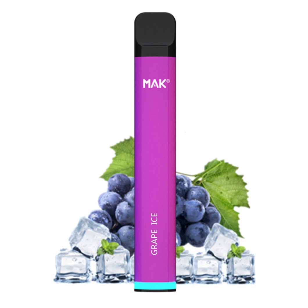 Wholesale/Supplier Factory Price Mak Lux 1500 Puff Disposable/Chargeable Vape Pen