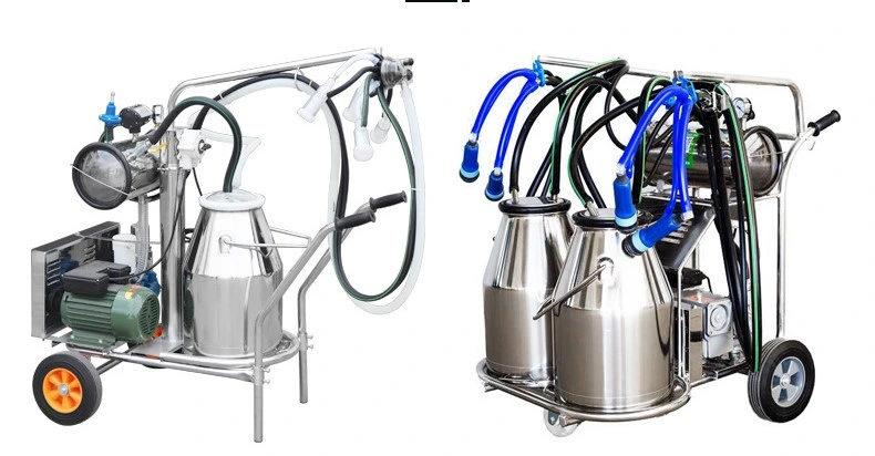 2023 Best Quality Milking Machine Portable Electric Single Cow Milking Machine