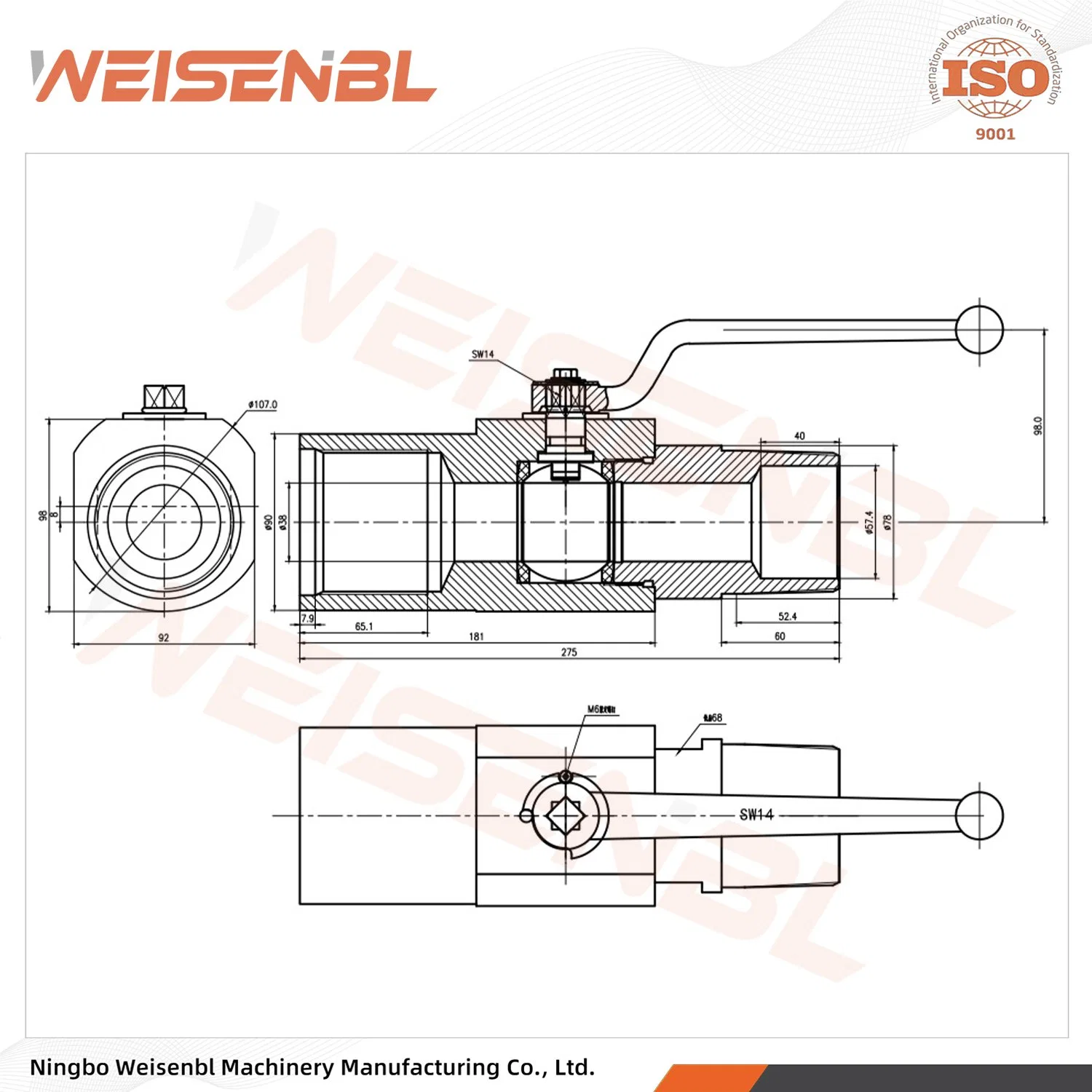 Carbon Steel Famous Brand Factory Outlet High Pressure Ball Valve