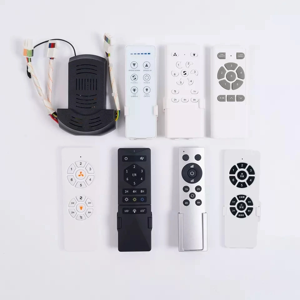 2 Channel Assembly Timing Seting Fan Light Remote Controls