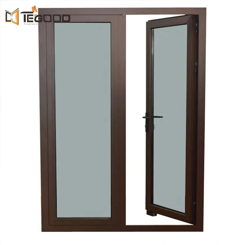 Australian Aluminium Weatherproof Tempered Glass Folding Door for Insulated Bifold Door Accordion Glass Exterior Entrance Doors