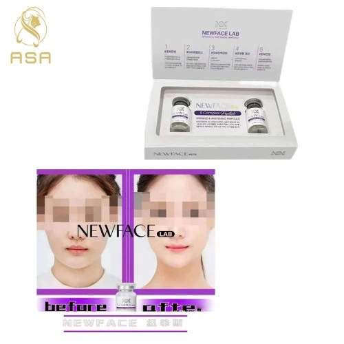 Hot Sale Newface Lab eficaz e elevador de rosto compacto em V. Anti rugas e intensificador de branqueamento da pele Ampule