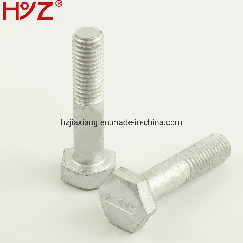 ASTM A325 A325m HDG Full Thread Half Thread 2h Nut F436m Washer Heavy Hexagon Hex Flange Head Industry Building Material Anchor Structural Bolt