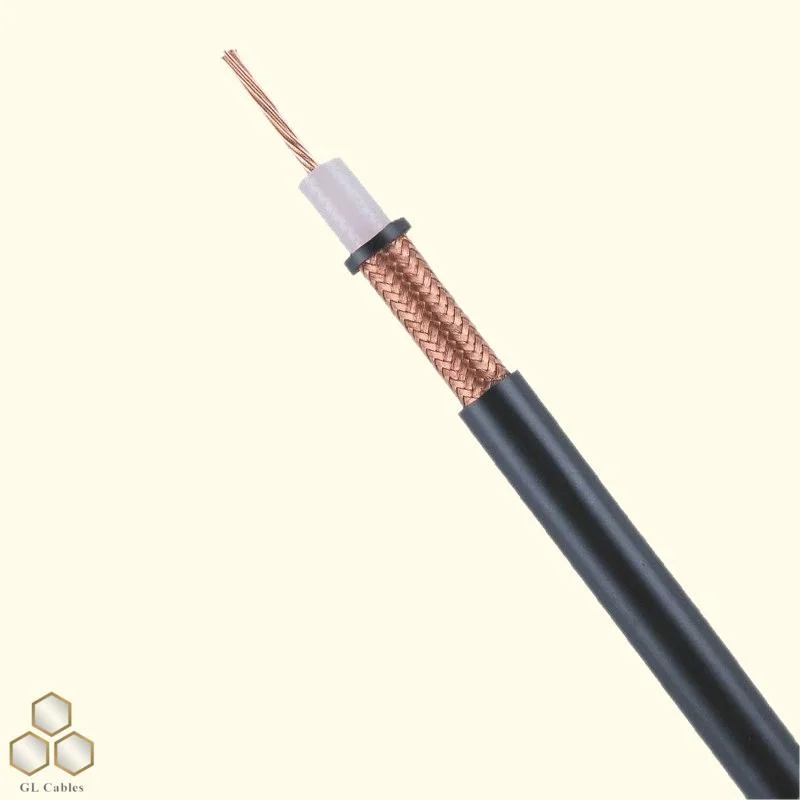 Gelei Cables Coaxial Cable Rg59 RG6 Rg11 Electrical Cable CCS Copper Conductor for CCTV CATV