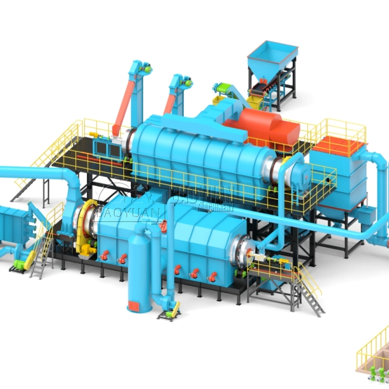 Gold Mine Extract Coconut Shell Activated Carbon Reactivation Kiln Activated Carbon Making Machine