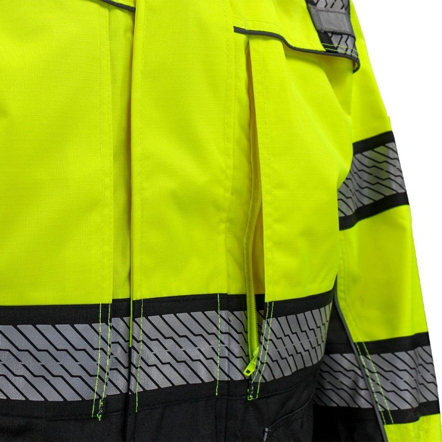 La fábrica de soldadura de alta visibilidad baratos Chaqueta Chaqueta reflectante de seguridad de alta visibilidad Ropa de trabajo chalecos