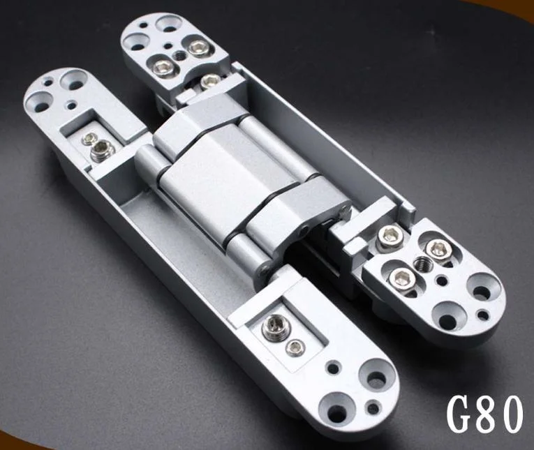 Invisible Door Hinge, Three Dimensional Adjustable Hinge, European H Hinge, Al-G80