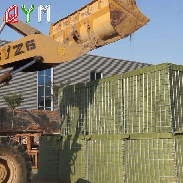 Box Gabion Geschweißte Defensive Bastion Barrieren Wand Verzinkt