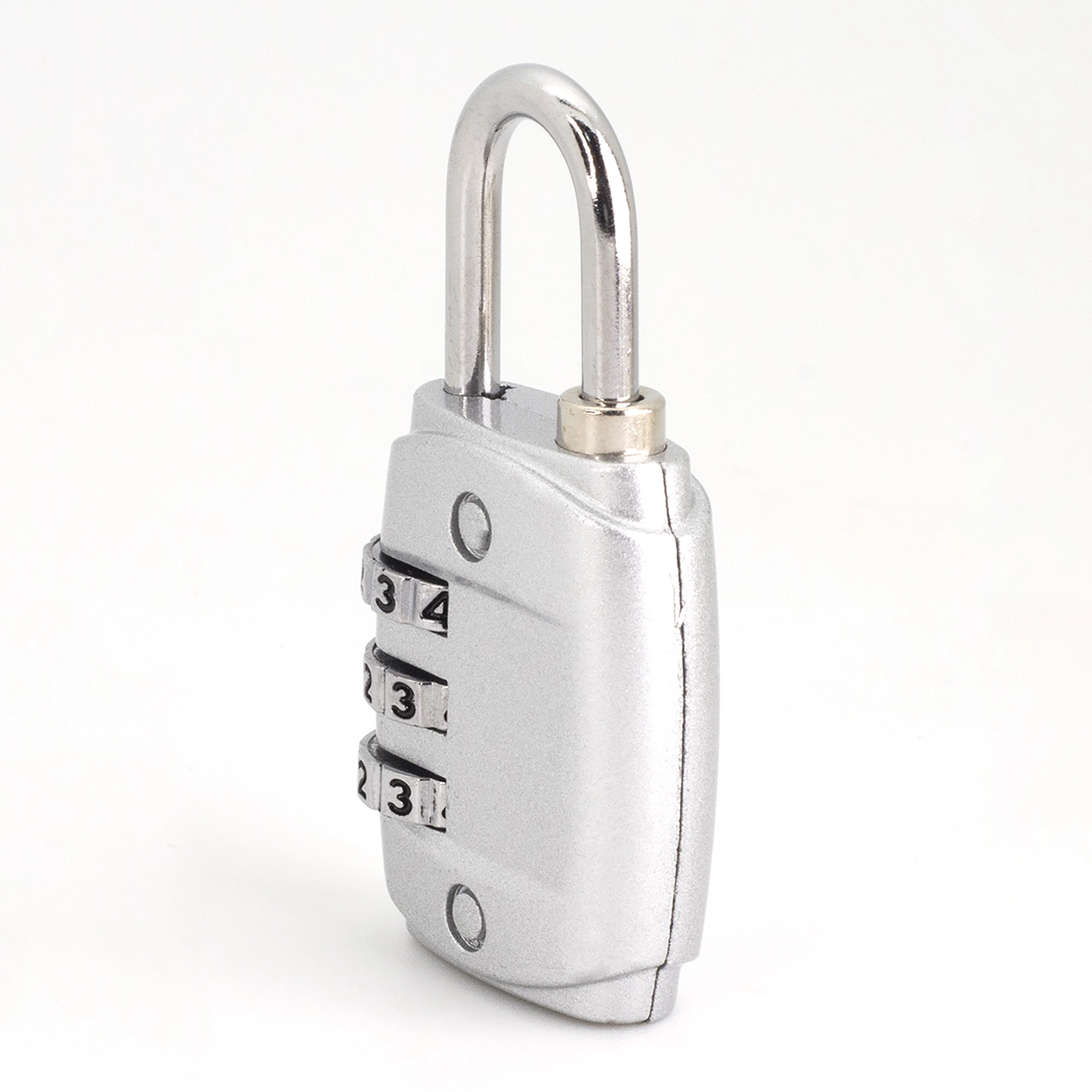 30mm Security Padlock with 3 Digits Password Reset Zinc Alloy Combination Padlock