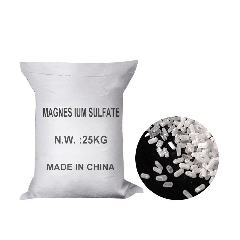 99.5% Epsom Salt Magnesium Sulfate Heptahydrate ISO Manufacturer