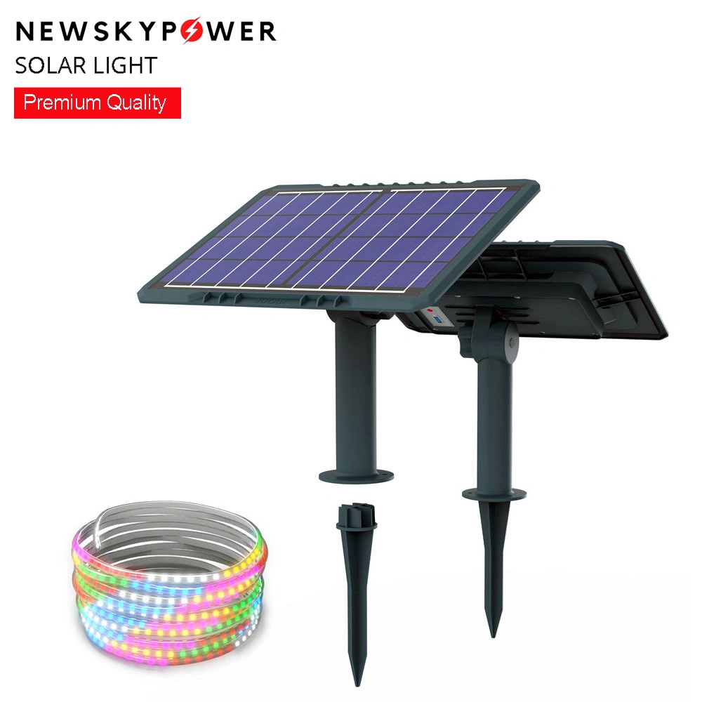 Solar Powered Outdoor LED Light Strips