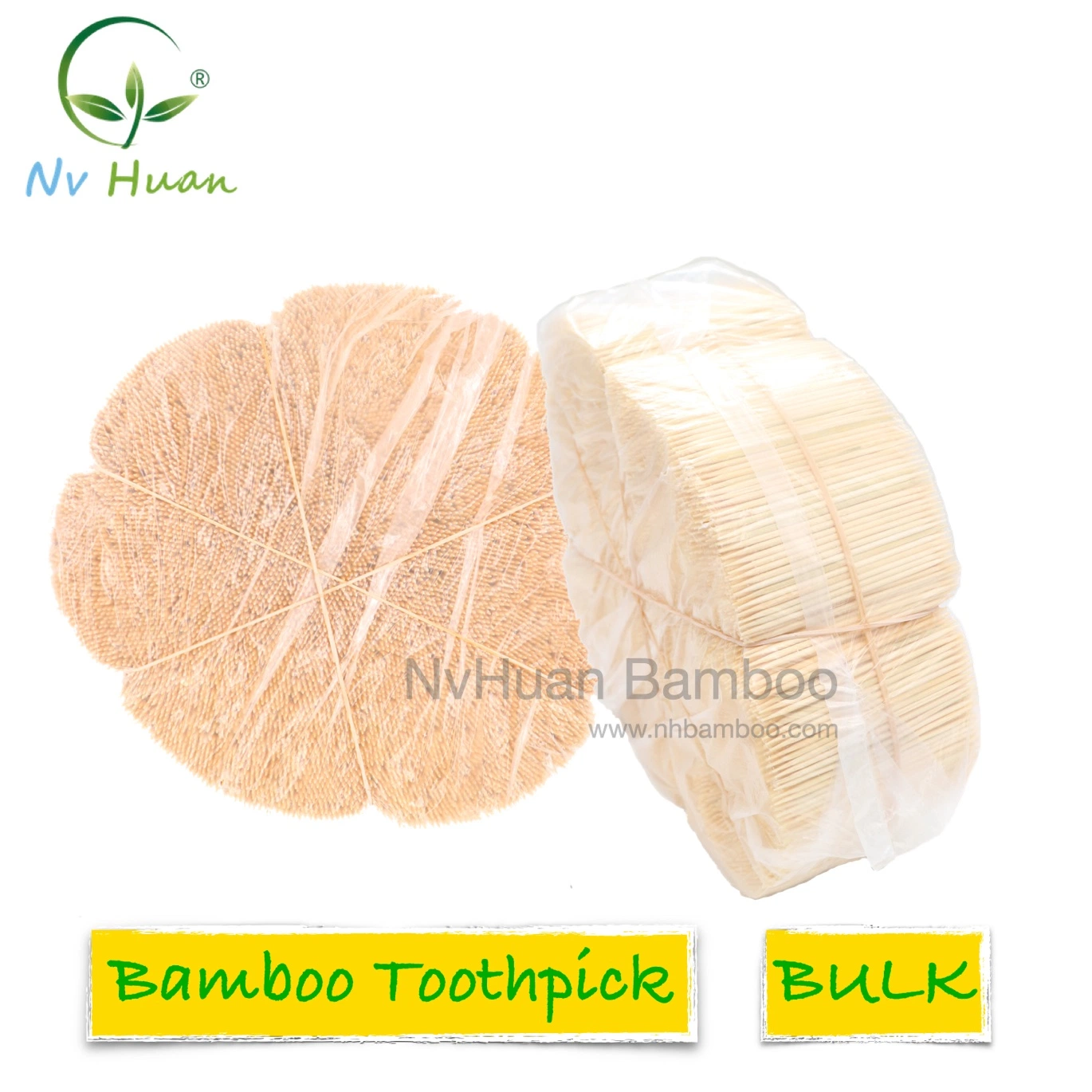 Individual Cello Wrap Bamboo Toothpick