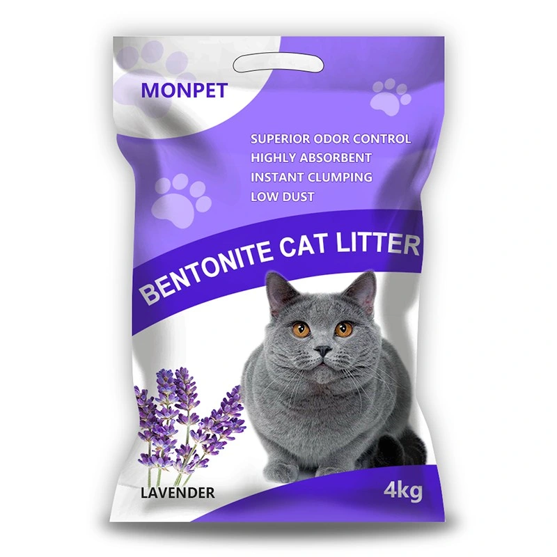 Liefern Qualitativ Hochwertige Bentonit Starke Verklumpung Katze Wurf Bulk Manufacture Duft Bunte Bentonit Cat Sand