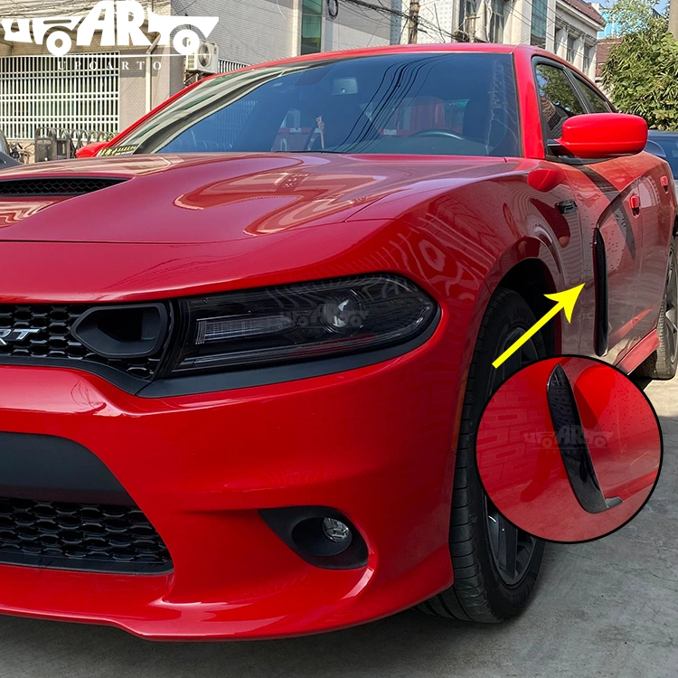 Образец отделки задней боковой двери из карбона для Dodge Зарядное устройство 2011-2018