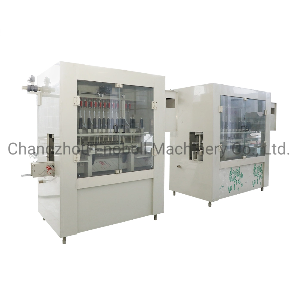 Anti-Corrosive PP Piston Bottle Liquid Mineral Water Filling Packing Machine