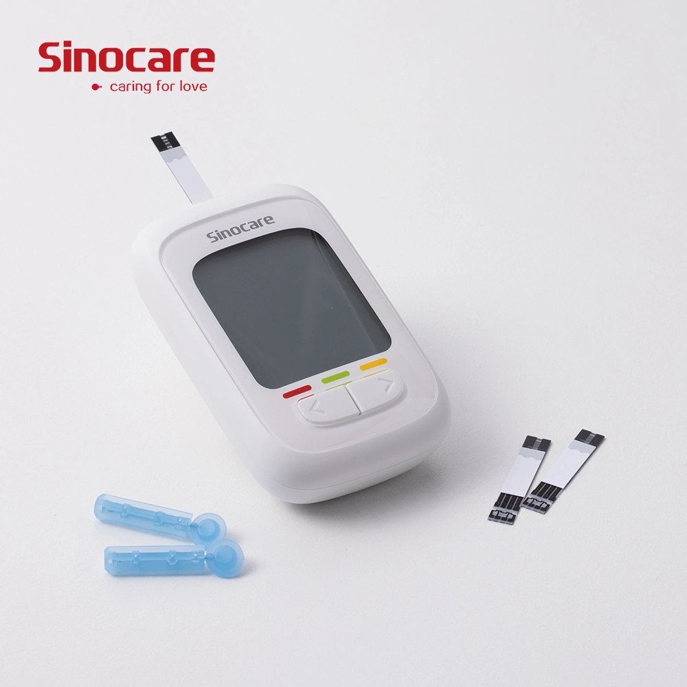 سينوكare الأجهزة الطبية المنزلية مقياس سكر الدم مع شرائط