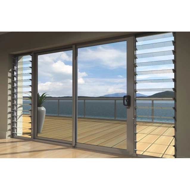 Aluminum Vent Window Frames Mosquito Netting Shutters