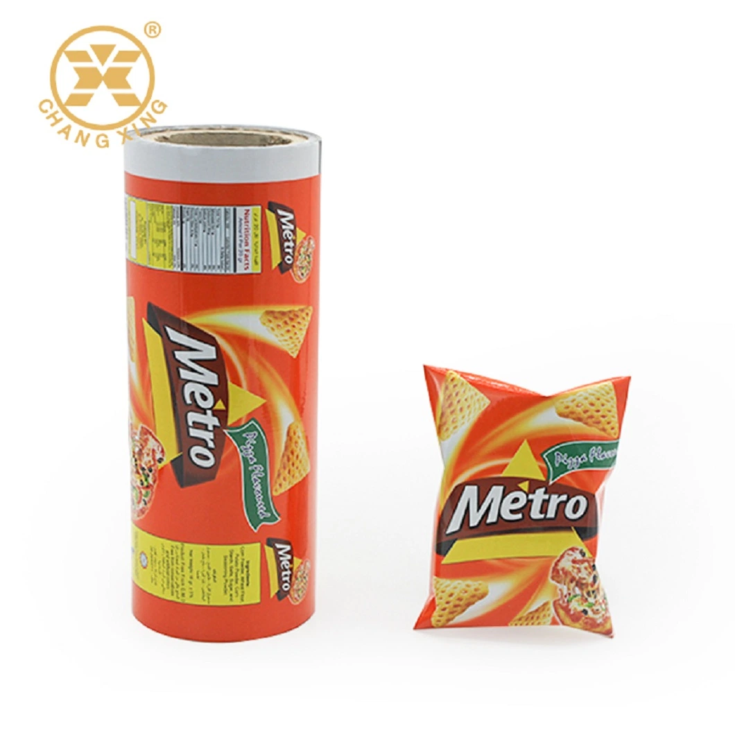 Custom Barrier Plastic BOPP/VMPET/PE Film for Cereal Bar Packaging