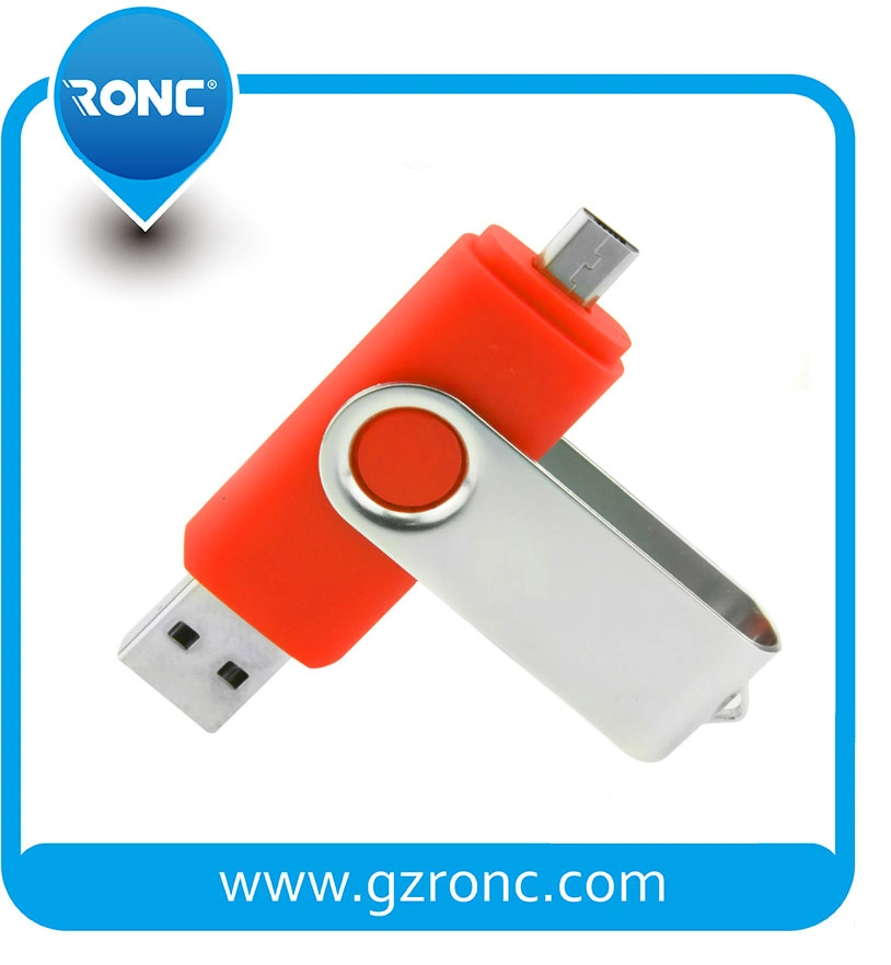 2 en 1 lecteur Flash USB OTG 4GB 8Go et 16 Go et 32 Go à 64 Go de 128 Go Pendrive Memory Stick™