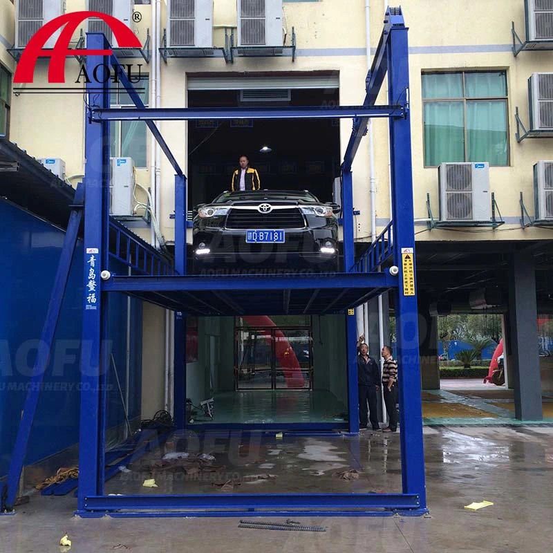 Vertical Customized Lifting Hydraulic Car Parking Platform