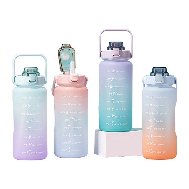 Promotional Logo Printing Alcohol Glass Plastic Sports Drink Bottle