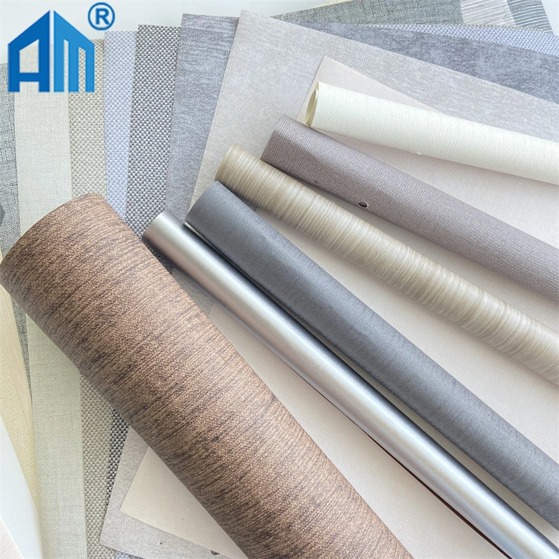 Super Matt Wood Grain PVC Membrane Sheet Laminating Film for Furniture