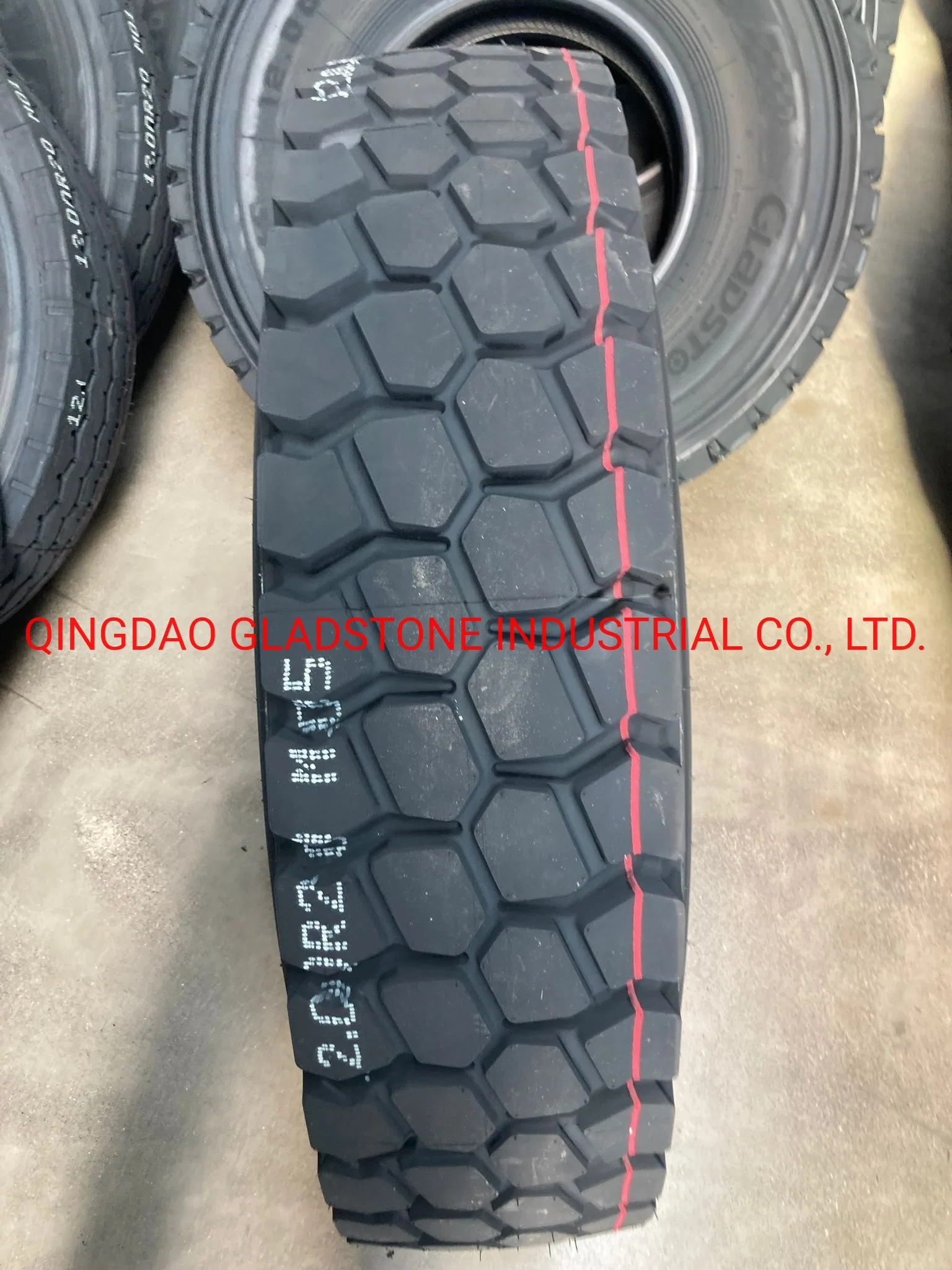 Gladstone Brand Heavy Duty Truck Tyre with Low Price Can Mix Load with Tubes, Passenger Car Tyre, Rims, Battery, Another Spare Parts From China Tire Factory