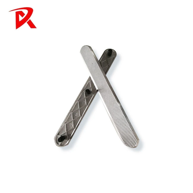 Stainless Steel 304 316 Stud Tactile Indicator Tiles / Tactile Strip Paving for Blinds