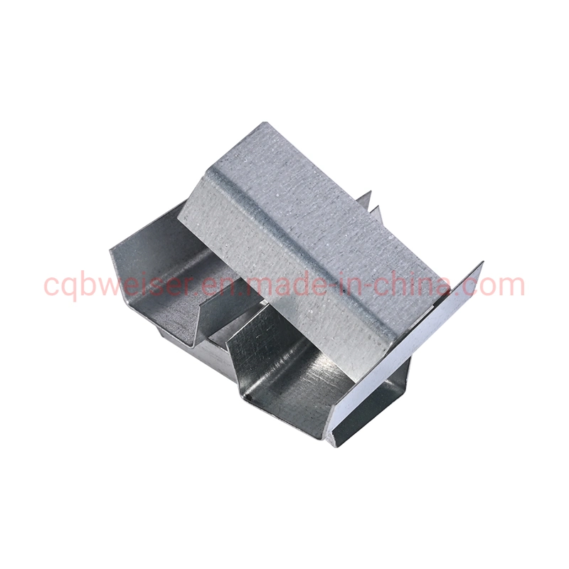 Not Easy to Rust Galvanized Iron Metal Strapping Buckles