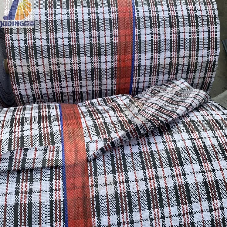 Raw Material PP Woven Fabric Roll for Making Plastic PP Woven Bags